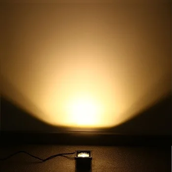 RGB LED Svetlomet AC85-265v 10 Wattov COB Led Vodotesný Pozornosti na Záhrade Krajinný Park Osvetlenie S Diaľkovým ovládačom