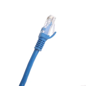RJ45 Ethernet Sieť LAN Cat5e Patch Kábel Cat5 0.8/1.6/2.4/4/8m Pre Počítač PC Drop shipping