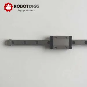 RobotDigg SUS 440C nehrdzavejúcej ocele MGN12 lineárne vodiacej koľajnice lineárne guideway s prepravou blok