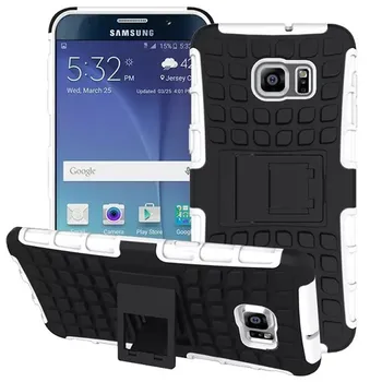 Robustný TPU Plastové Hybrid Heavy Duty Armor Telefón puzdro Pre Samsung Galaxy S7/S7 okraji Pevného Šok Dôkaz Zadný Kryt S7