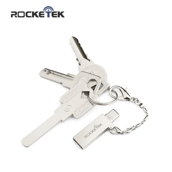 Rocketek typec vysoko kvalitného Hliníka super OTG USB 2.0 Typu C čítačka kariet Adaptér typ c TF/Micro SD pre mac vzduchu/kniha imac