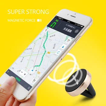 Rocketek Univerzálny Držiak do Vozidla Magnetické Air Vent Mount Dock mobilný telefón držiak Pre iPhone 6s Samsung Xiao mobilné carro