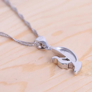 ROLILASON Populárny darček k narodeninám sail design vytvorený pre dospievajúce dievča white fire opal strieborný náhrdelník prívesky módne šperky OP762