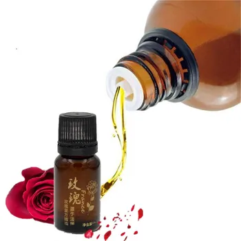 Rose esenciálny olej vôňa lampa zvlhčovač korenie 10 ml Aromaterapia esenciálny olej