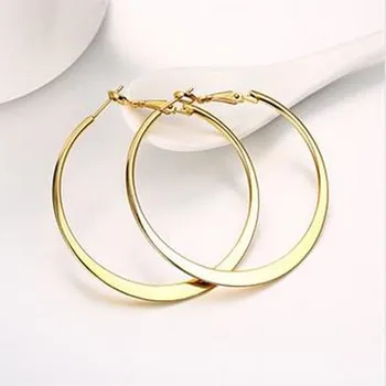 Rose Gold-Farba Bránka Uchu Krúžok Trendy Módne Šperky Náušnice Pre Ženy Eh100