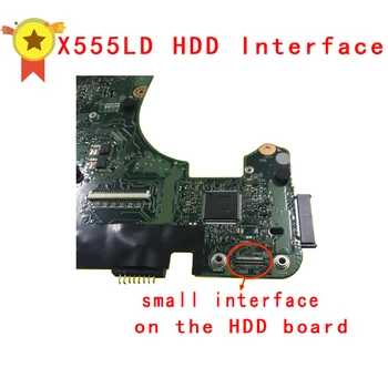 Rozhranie na HDD palube a na Doske Pre ASUS X555LD K555L A555L X555LJ Y583L K555 R556L X555LB X555LP F555L X555LN X556U