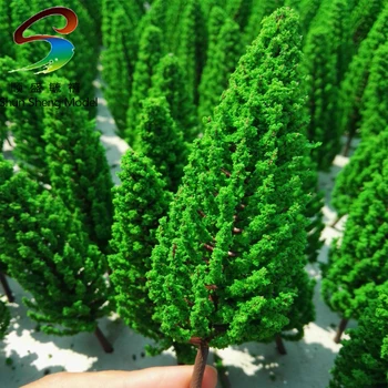 ROZSAHU najpredávanejšie plastové zelená Cestné stromy model pre architektonický model stromu/pre Vlak Rozloženie 110 cm