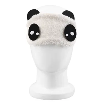 Roztomilá Panda Spanie Tvár Očná Maska zaviazanými očami Eyeshade Cestovanie Spánku Oko Pomoci Drop Shipping Veľkoobchod zdravotnej starostlivosti