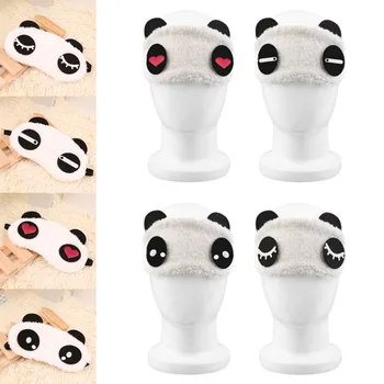 Roztomilá Panda Spanie Tvár Očná Maska zaviazanými očami Eyeshade Cestovanie Spánku Oko Pomoci Drop Shipping Veľkoobchod zdravotnej starostlivosti