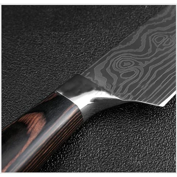 RSCHEF 8 Palcový Kuchár Nôž 7cr17Mov couteau kuchyne faca de cozinha šikovný fréza kuchynský nôž