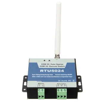 RTU5024 GSM Brány, Dvere, Otvárač na GSM Prenos Diaľkového Zap/Vyp Riadenie Prístupu Free Volanie Domov Bezpečnostné Aplikácie Podpora Pre Dopravu Zdarma