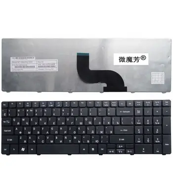 Ruská Klávesnica pre PRE Acer Aspire 7739G 7739Z 7739ZG 8940 RU BLACK notebooku, klávesnice