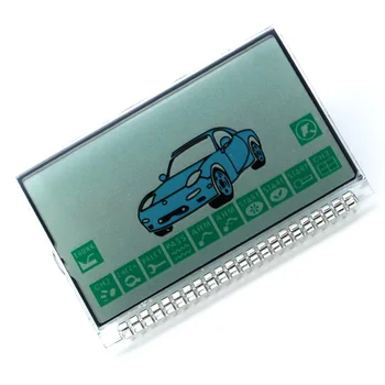 Ruská verzia EZ-BETA lcd displej pre Jaguar EZ-BETA lcd vzdialený obojsmerný auto alarm systém