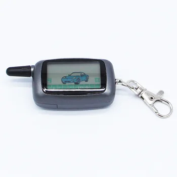 Ruská verzia Twage A9 LCD Diaľkový starline A9 auto diaľkové ovládanie dvoch spôsobom, auto alarm systém doprava zadarmo