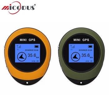 Ručné GPS Kompas 1,4 Palca Záznam Cestovnej Vzdialenosti Mini GPS Navigácie USB Nabíjanie Vonkajšie Športové Poskytnúť Aktuálne Pozície