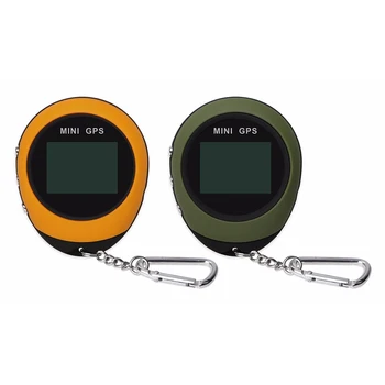 Ručné GPS Kompas 1,4 Palca Záznam Cestovnej Vzdialenosti Mini GPS Navigácie USB Nabíjanie Vonkajšie Športové Poskytnúť Aktuálne Pozície