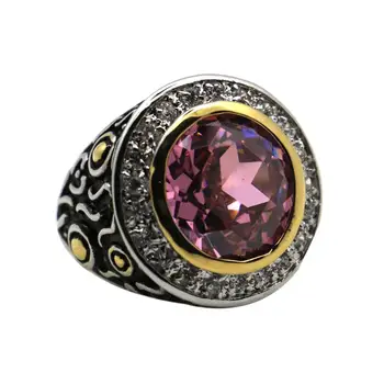 Ružová Kunzite 925 Sterling Silver Kvalitné dámske Šperky snubný Prsteň Veľkosti 6 7 8 9 10 F1164