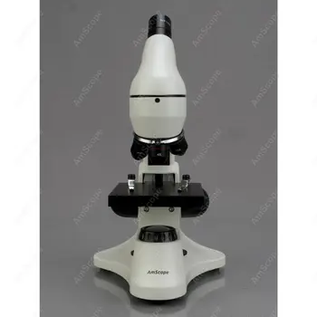 Rámec Vedy Mikroskopom--AmScope Dodávky 40X-1000X Dual Svetlo Sklo Objektívu Kovové Rámci Vedy Mikroskopom + 3MP Fotoaparát