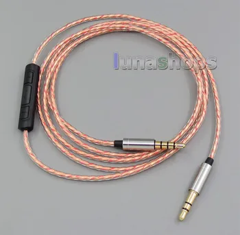 S Diaľkovým Mic Slúchadlový Kábel Pre Sony mdr-10r mdr-10rc MDR-10RBT MDR-NC50 MDR-NC200D LN005396