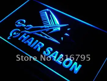S109 Vlasy Salon Rez Nožnicový Displej LED Neon Svetla Sign-On/Off vypínač 20+ Farieb A 5 Veľkostí