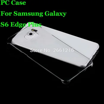 S6 Okraji Plus Pevného PC Case Ultra Thin Jasné, Pevný Plastový Kryt Ochranný obal Na Samsung Galaxy S6 Okraji+ Plus 5.7 Palcový