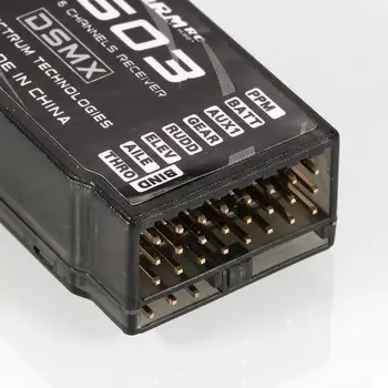 S603 2,4 GHz Digitálny Šíriť Modulácia 6CH Prijímač Pre DX6i JR DX7 JR RC Vysielač