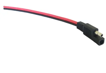 SAE Plug Rýchly Konektor 20A/2468/14AWG Medený Kábel DIY Napájací Kábel pre Automobilový Booster autobatérie Skok Starter Solárny Panel