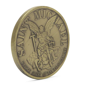 Saint Michael New Orleans Polícia Pamätné Výzvou Mince Kolekcie Darček