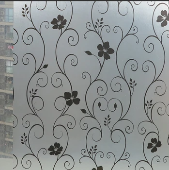 Samolepiacich matné dekoratívne súkromie okno film nálepky domácnosť, dekorácie, šírka 60 cm