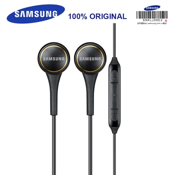 SAMSUNG EO-IG935 In-ear Športové Slúchadlá s Mikrofónom 3,5 mm 1,2 m Stereo Hudobné Slúchadlá pre Samsung S9 S9Plus S8Edge Android Smarphone