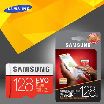 Samsung Originálne Pamäťová Karta 16 GB/32 G/64 gb SDHC/128GB/256 GB/SDXC 80MB/S MicroSD Class10 Micro SD/TF C10 Flash Karty Zadarmo Lode