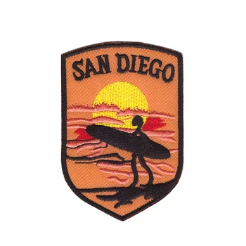 San Diego Vyšívané Vintage Štýl Patch Odznak Znak