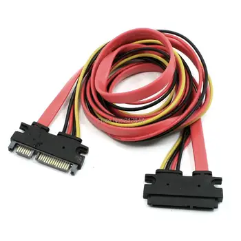 SATA 7+15 22 Pin SATA mužmi a M/F Údajov Napájací Kábel na Prenos údajov 3.3 Ft
