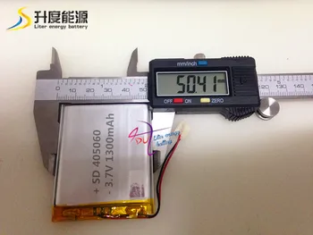 SD405060 li-ion batéria 405060 3,7 v 1300mah li-ion nabíjateľná li-ion batéria pre GPS zariadenia