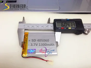 SD405060 li-ion batéria 405060 3,7 v 1300mah li-ion nabíjateľná li-ion batéria pre GPS zariadenia