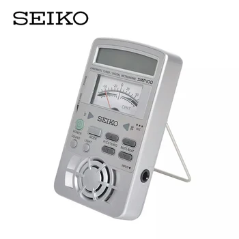 SEIKO Japonsko Odborná SMP100 Chromatické Tuner & Metronóm Analógový Merač A Hlasný Zvuk