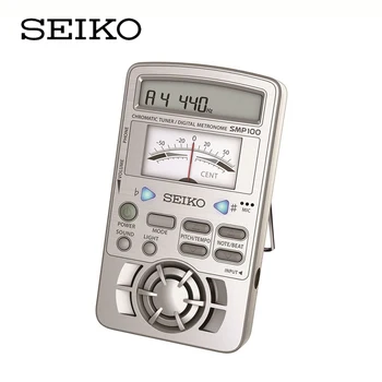 SEIKO Japonsko Odborná SMP100 Chromatické Tuner & Metronóm Analógový Merač A Hlasný Zvuk