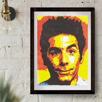 Seinfeld Kramer, Portrét Umelecké Plátno Art Print Maľovanie Plagátu Obrazov Na Stenu Pre Obývacia Izba Dekoratívne Domova Bez Rámu