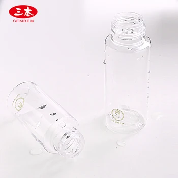 SEMBEM 2ks 30ml+50ml Cestovné Kozmetické Fľaše PETG Skrutkovacím uzáverom Naplniteľné Krém Prázdne Plastové Fľaše Prenosné Kozmetické Kontajner