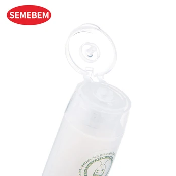 SEMEBM 2 KS Prázdne Vlasy Šampón Tváre Cleaner Starostlivosť o Pleť, Kozmetické Nástroje Lotion Fľaše Mäkké Kozmetické Trubice, 30 g Stlačiteľný Fľaše