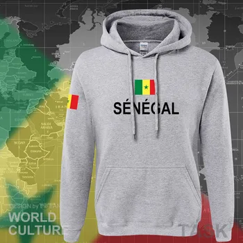 Senegal ŠVP hoodie mužov mikina potu nový hip hop streetwear tepláková súprava národ futbalista športových krajiny afriky Senegalese