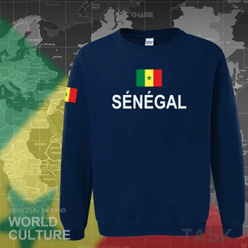 Senegal ŠVP hoodie mužov mikina potu nový hip hop streetwear tepláková súprava národ futbalista športových krajiny afriky Senegalese