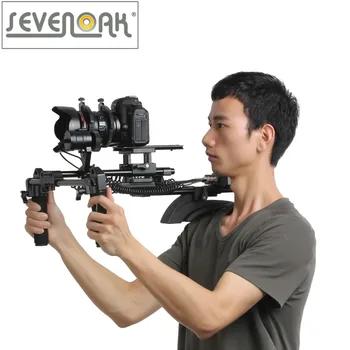 Sevenoak SK-MHF04 Funkcia Pamäte Motorizované Zameriavajú & Zoom Kontroly Ramenný Plošinu pre Canon 5D2 5D3 6D 7D 70 D Nikon, Sony DSLR