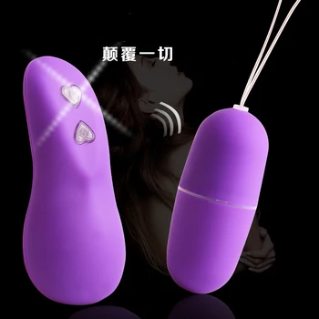 Sex produkt 68 Rýchlosť Vodotesné Mini Bullet Vibrátor nočné svetlo bezdrôtové diaľkové ovládanie vajcia Vibrátor sexuálnu hračku pre ženy