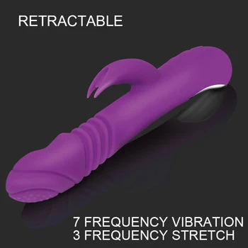 Sex shop nové Teleskopické kúrenie dildo vibrácií penis mäkké silikónové realistické dildo dick sexuálne hračky pre ženy, masáž, Masturbácia,