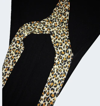 Sexy Leopard Sleepwear Bielizeň Babydoll KOMBINÉZU Telo Osadenie Intímne Catsuit hodváb baby doll dress backless 6590