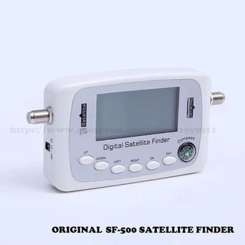 SF-500 Hd digitálny satelitný finder Pre Satelitný TELEVÍZNY Prijímač S Kompasom podporu dvbs/dvbs2 Digitálne Satelitné Vyhľadávanie