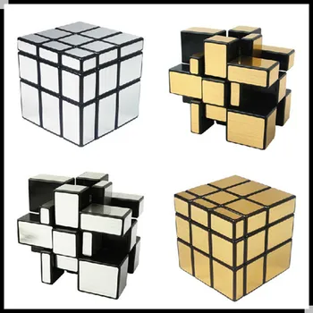 ShengShou Puzzle Kocky 3x3x3 Rovno Kreslenie Zrkadlo Twist Hra Posilniť Profesionálny Magnetický Rýchlosť Puzzle Cubo