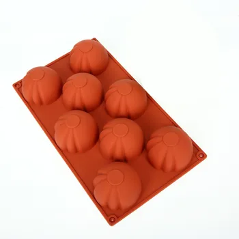 SHENHONG Špeciálne Silikónové Formy 8 Jamiek 3D Tortu Formy Geometrické Námestí Zmrzliny Čokolády Pečivo Umenie Pan Pečenie