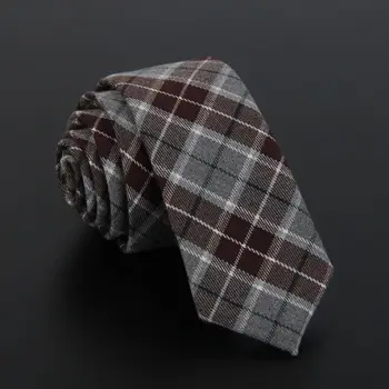 SHENNAIWE bavlna kravatu vysoko kvalitné pánske módne bežné 6typ šírka úzke corbatas koberčeky krku väzby jemné slim kravaty, veľkoobchod